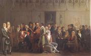 Louis Leopold  Boilly An Artists' Party in the Studio of Isabey (mk05) oil painting